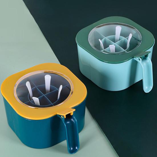 1 набор современных герметичных банок для специй пищевого класса 4 дюйма с несколькими решетками кухонные принадлежности