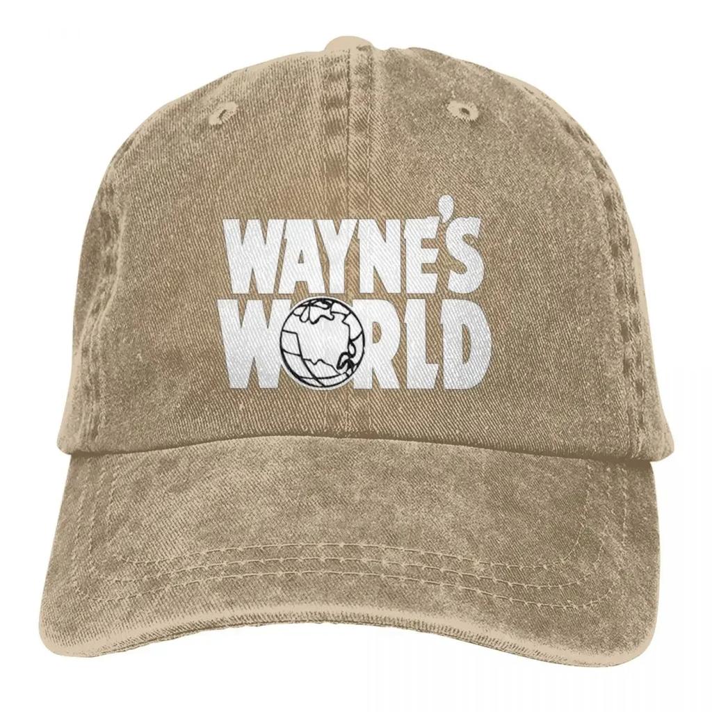 Бейсбольная кепка Waynes World Популярная комедийная кепка Kpop Rock Trucker Hat Дышащая унисекс мужская мода индивидуальный логотип бейсболки