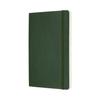 Moleskine Notebook Classic Notebook Soft Cover Ruled Large Size Wide X 21cm Myrtle Green QP616K15 (13cm Long)