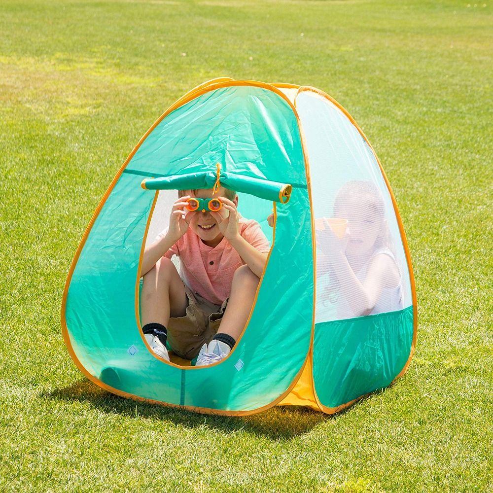 Pop Up Tent Kid Play Tents Dacron Indoor Outdoor Camping Tent Funny Kids Camping Set  Toddlers