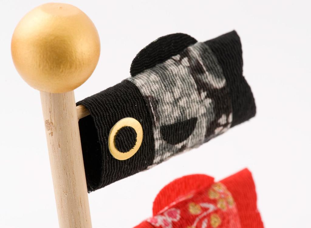 Ryukodo May Doll Carp Streamer Feng Shui Carp Streamer Width 7cm X Depth 7cm X Height 33.5cm