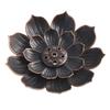 Alloy Incense Burner Stick Holder Plate Burner Plate Buddhism Coil Lotus Censer
