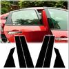 Для Honda Civic 10-го 16-20 Черный рояль Накладки на стойки дверей и окон NEW