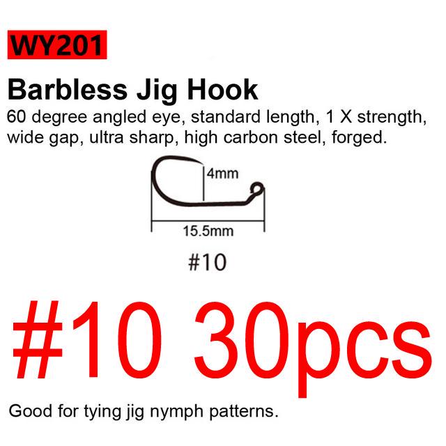 Черные никелевые крючки для завязывания мушек Bimoo, 30 шт./упак., крючки для завязывания мушек Nymph Stonefly Emerger Streamer Caddis, сухие крючки для мушки, крючки для ловли форели