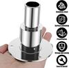 Stainless Steel 316 Straight Thru Hull Exhaust Skin Fitting, 24mm Tube Pipe Socket Hardware for Boats, Cars, Trucks, and Diesel Parking Heaters
