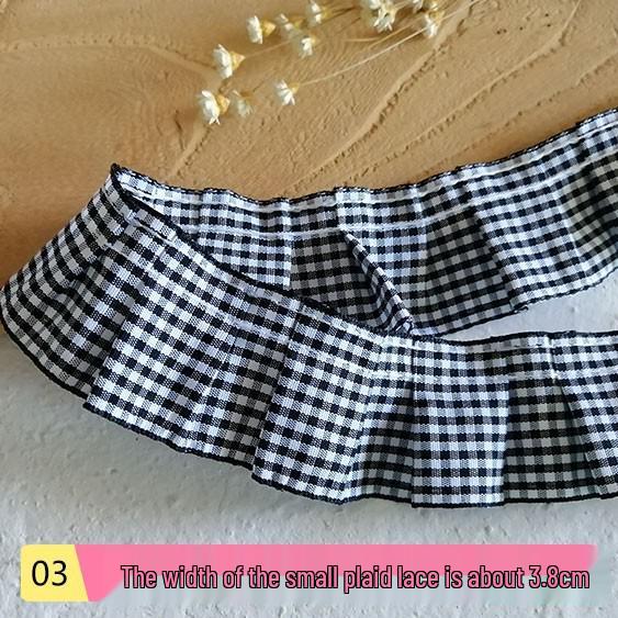 Черная кружевная органза для самостоятельного изготовления одежды и аксессуаров - украшение горловины и подола юбки