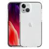 Для iPhone 15 Plus Противоцарапная накладка для телефона Прозрачная Тонкая Пыленепроницаемая ТПУ+ТПЭ Чехол-ракушка для мобильного телефона