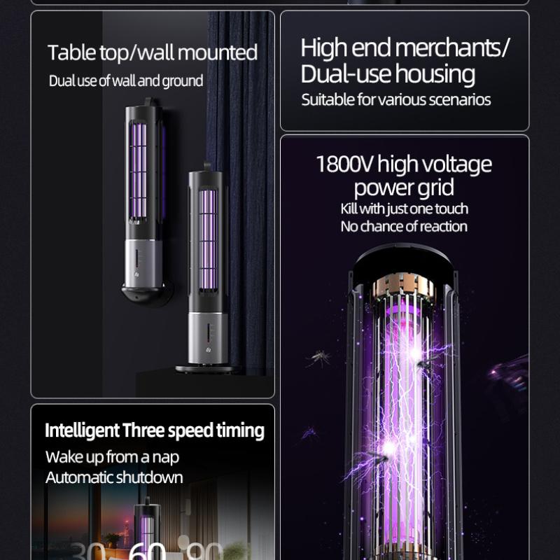 Новые многофункциональные противомоскитные лампы с электрошоком, переносные противомоскитные лампы для улицы