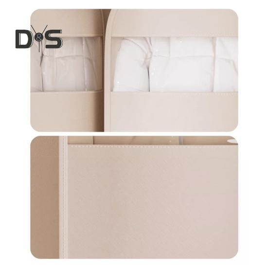 1/3 шт. Подвесные сумки для одежды с самокомпрессионной молнией большой емкости, пылезащитные, экономящие место сумки для одежды