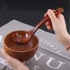 Long Handle Ramen Rice Tableware Soup Scoops Natural  Kitchen Supplies Wooden Spoon