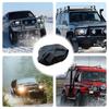1PCS Durable Soft Waterproof Winch Dust Cover 3500lbs/17500lbs Car Electric Winch Protector Black Car Accessories