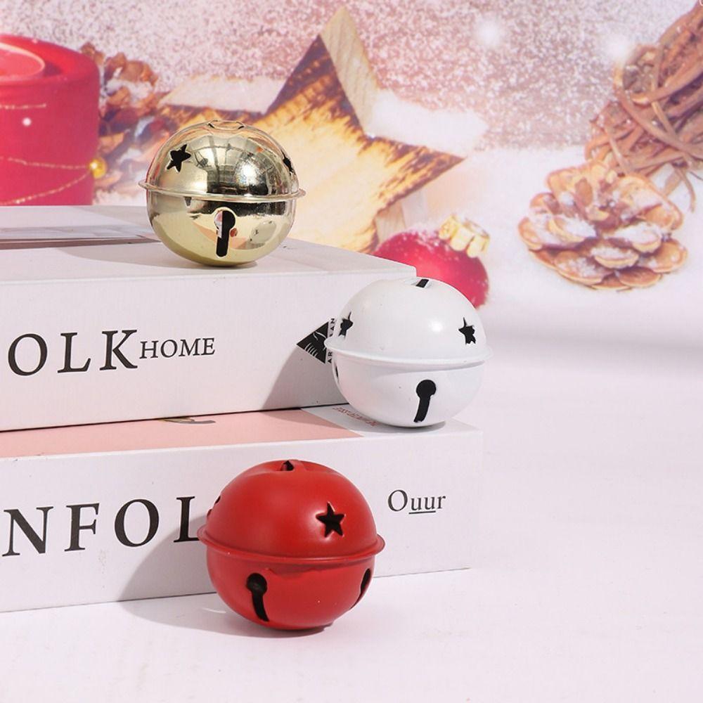 Handmade Christmas Bells Colorful Christmas Tree Bells Christmas Jingle Bells Crafts Accessories