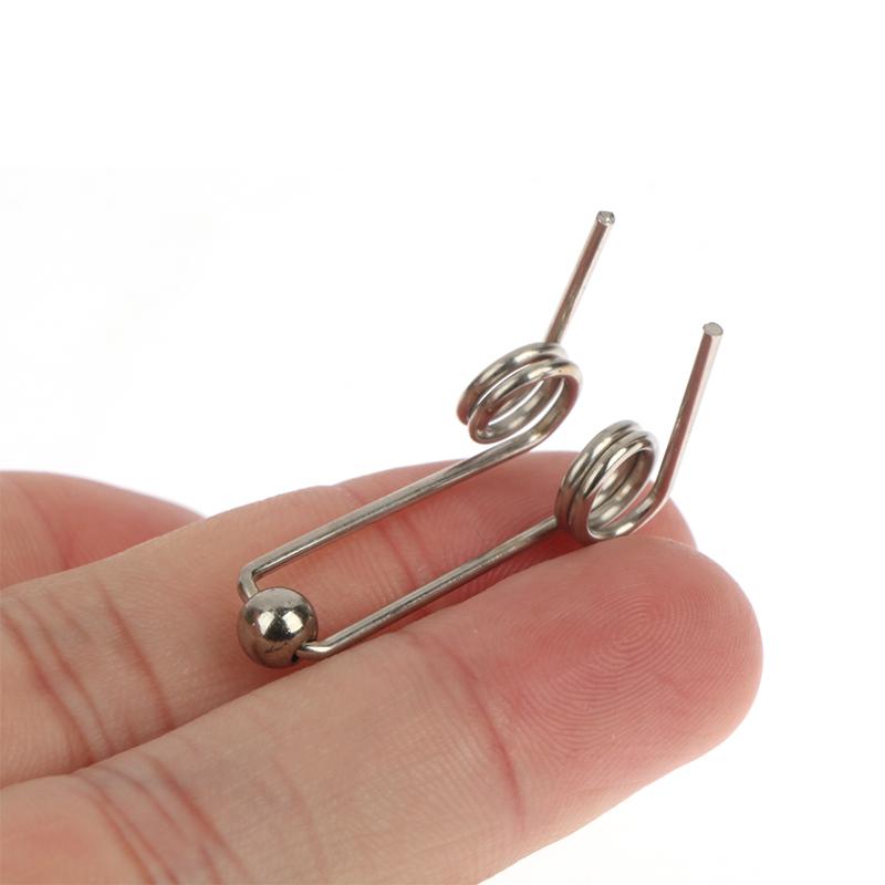 2 шт., диаметр проволоки 1,2 мм, сменные щипцы для завивки, двойная возвратная торсионная пружина