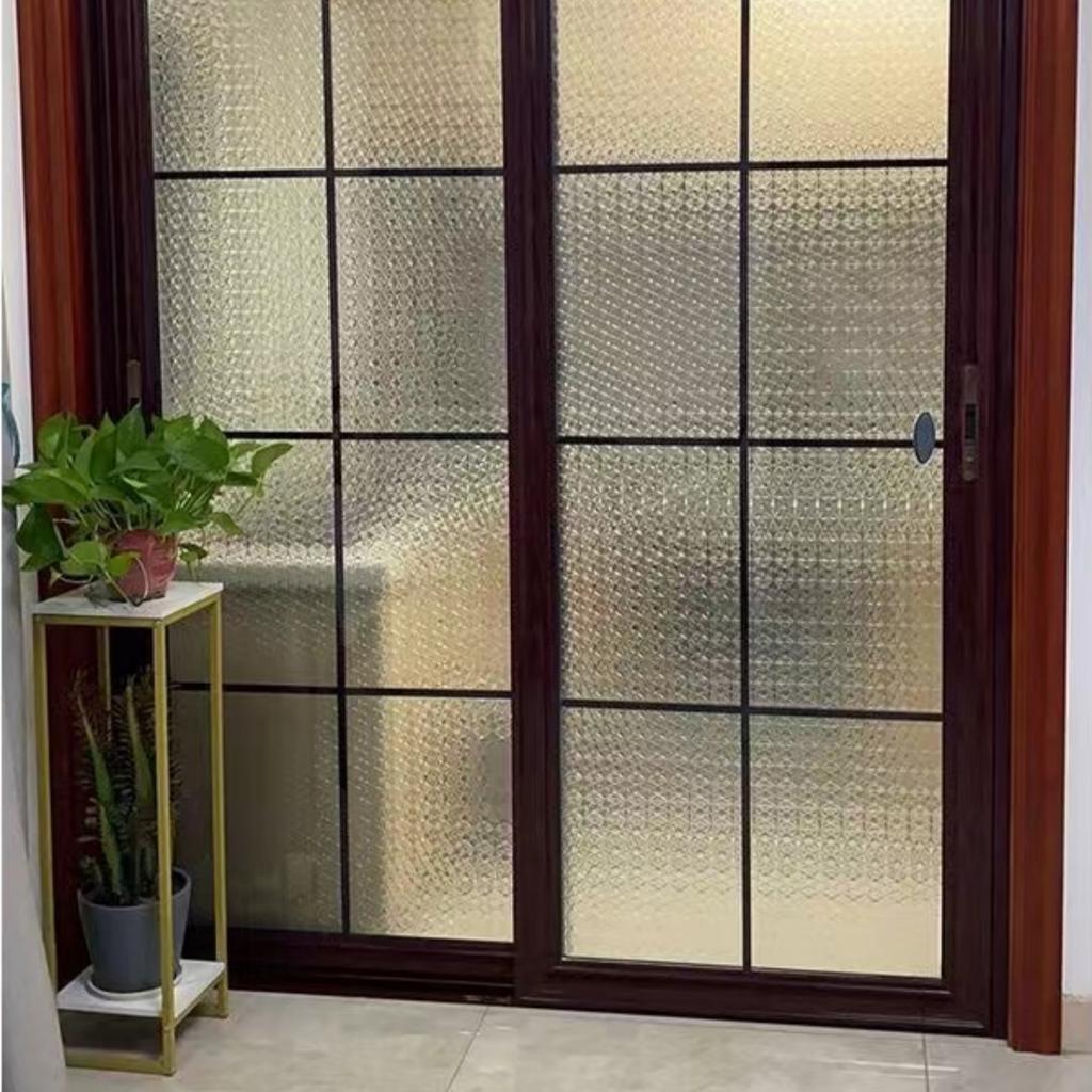 3D алмазная наклейка на стекло непрозрачная пленка для окна ванной комнаты с защитой от подглядывания водонепроницаемая электростатическая адсорбционная наклейка на стекло