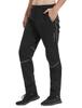 INBIKE Winter Outdoor Sports Pants Men, Windproof Fleece Lined Sweatpants for Biking Running Hiking Mountain Bike Outdoor Sports
