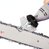 Chainsaw Sharpening Kit Rotary Sharpener Tool Chain Machine Head Saw Chains Blade Guide Drill Adapt Electric Grinder Polishing Attachment Set