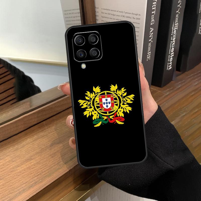 Чехол с флагом Португалии для Samsung Galaxy M56 M16 M36 M33 M53 M13 M12 M32 M52 M20 M15 M55 M31 M14 M35 M34 M54