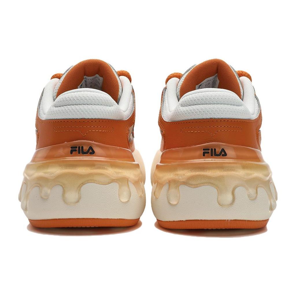 Fila Морковь 1 Повседневная обувь Удобные низкие кроссовки Женские кроссовки Оранжевый Белый F12W411201FOA