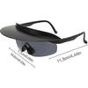 New Sunglasses with brim, cycling sunglasses, windproof sunglasses