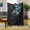 1 шт. Хэллоуин Плед Готический Стиль Скелет Ужасающие Искусства Тонкий Плед Подарки для Дивана Кровати Машины Дома Кемпинга Всесезонное Использование
