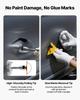 Dent Puller Kit, 61 PCS Paintless Dent Removal Kit with Golden Lifter, Slide Hammer T-Bar, Glue Gun, Auto Body Hail Damage Repair Remover Tools for