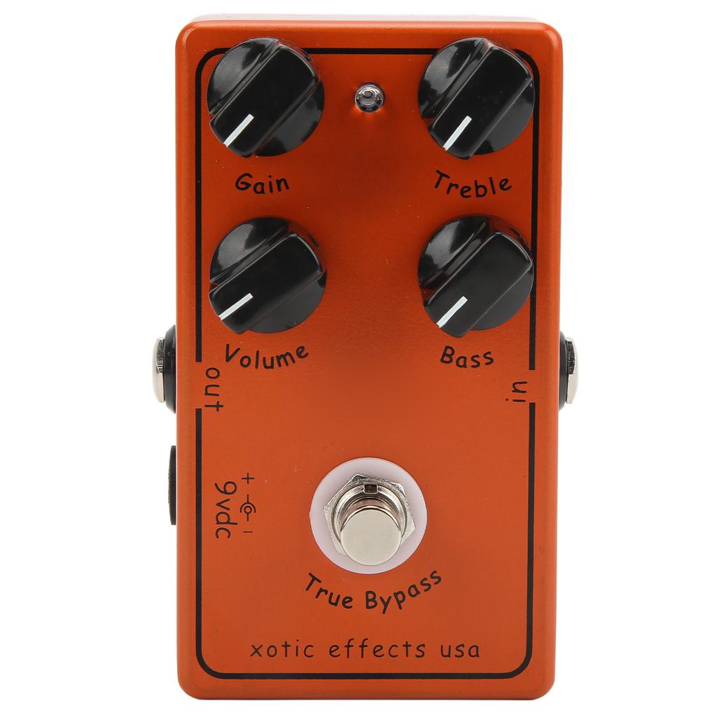 Педаль эффектов Overdrive Электрогитара Предусилитель Эффекты True Bypass Эффектор Аксессуары