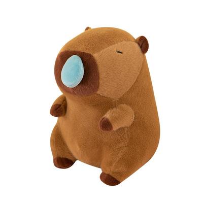 Merkmal shop Плюшевая игрушка Капибара, С насморком, Мягкая и нежная к коже, 22 см 33 см 45 см, Пушистая и милая, Успокаивающая капибара для декора интерьера и