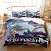 2023 Легенда о Вокс Махина Игровой Комплект Постельного Белья Односпальный Полуторный Двуспальный Евро-Размер Кинг-Сайз Комплект Постельного Белья Для Взрослых Мальчиков Спальня Пододеяльники Аниме