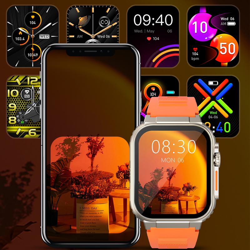 Amoled Full Touch Смарт-часы для мужчин, аккумулятор 600 мАч, гарнитура TWS, Bluetooth, часы для звонков, водонепроницаемые, Ip68, спортивные Смарт-часы для женщин