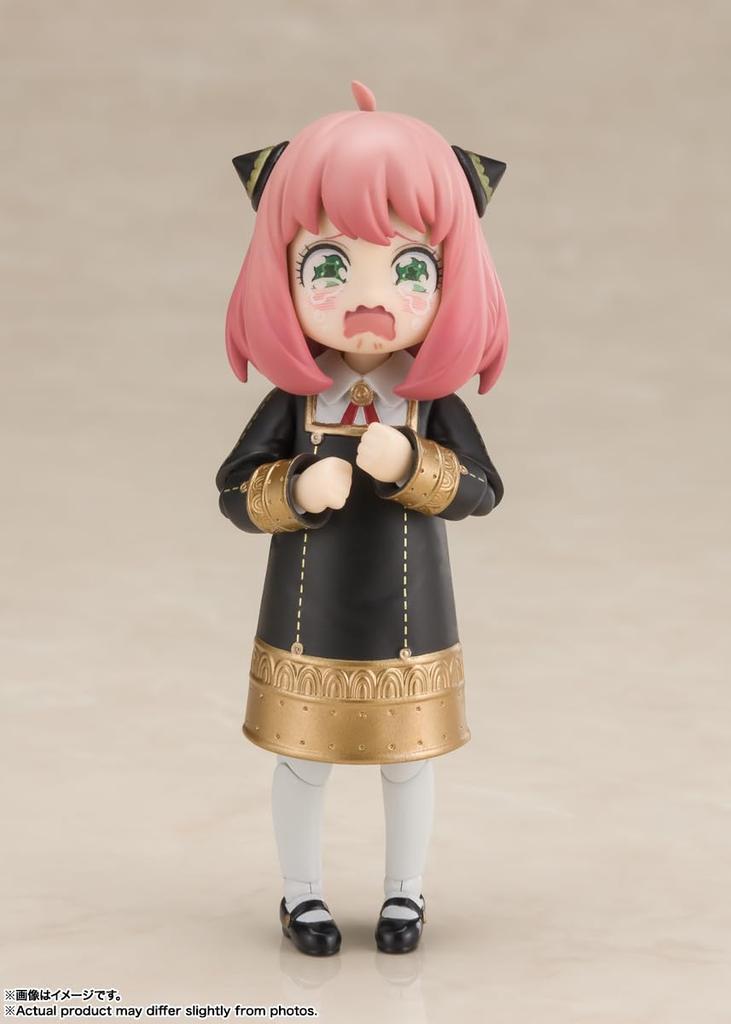 TAMASHII NATIONS Аня Форджер 80 мм окрашенная подвижная фигурка SHFiguarts SPY×FAMILY - версия Seifuku - прибл.. АБС и ПВХ