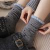 Women's Winter Thickened Matching Color Polka Dot Wool Drum Pile Socks
