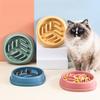New Slow Food Bowl for Pets Dog Anti-choking Bowl Super Large Capacity Feeder Anti-slip Anti-knock Pet Bowl