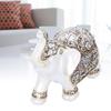 Resin Elephant Feng Shui Statue Wealth Lucky Figurine Crafts Home Office Decor GiftB Style