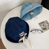 Универсальная джинсовая рыболовная кепка Корейская шляпа от солнца Японская джинсовая панама для девочек