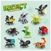 Animal-Themed Mini Building Blocks Car & Dinosaur Toy - Compatible with Lego, Perfect Children's Gift