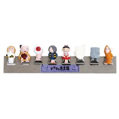 Мини-набор клипов Gegege no Kitaro Все вместе (Китаро, Медама Оядзи, Незуми Отоко, Некомусуме, Иттан Момен, Нурикабе, Конакидзидзи, Бабка, кидающая песок)