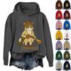 Women's Fashion Daily Versatile Casual Sweatshirts Long Sleeve Hooded Top Sweatshirts