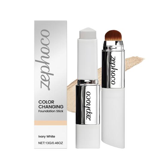 Тональный стик 13G с изменением цвета, двухсторонний тональный стик с кистью, легкий увлажняющий крем-стик-консилер с полным покрытием