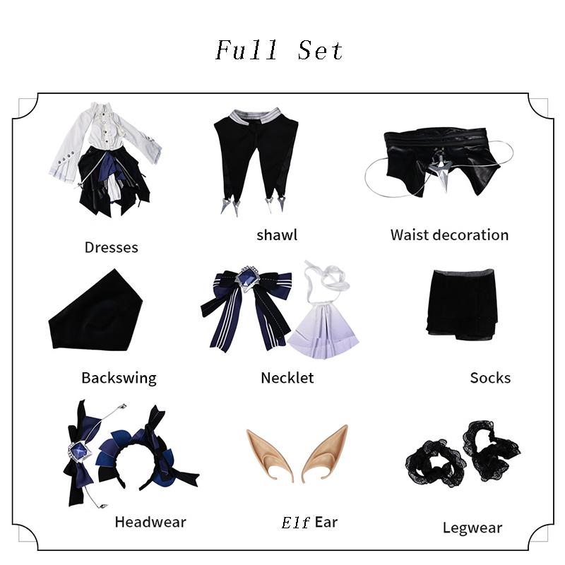 Игра Zenless Zone Zero Косплей Костюм Вивиан Член Организации Пересмешник Агентская Форма Хэллоуин Косплей Вечеринка Наряд