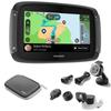 TomTom GPS Moto RIDER 550 Premium Pack - 4,3 дюйма, Карта Мира, TomTom Traffic, Предупреждения об опасных зонах, Звонки в режиме громкой связи