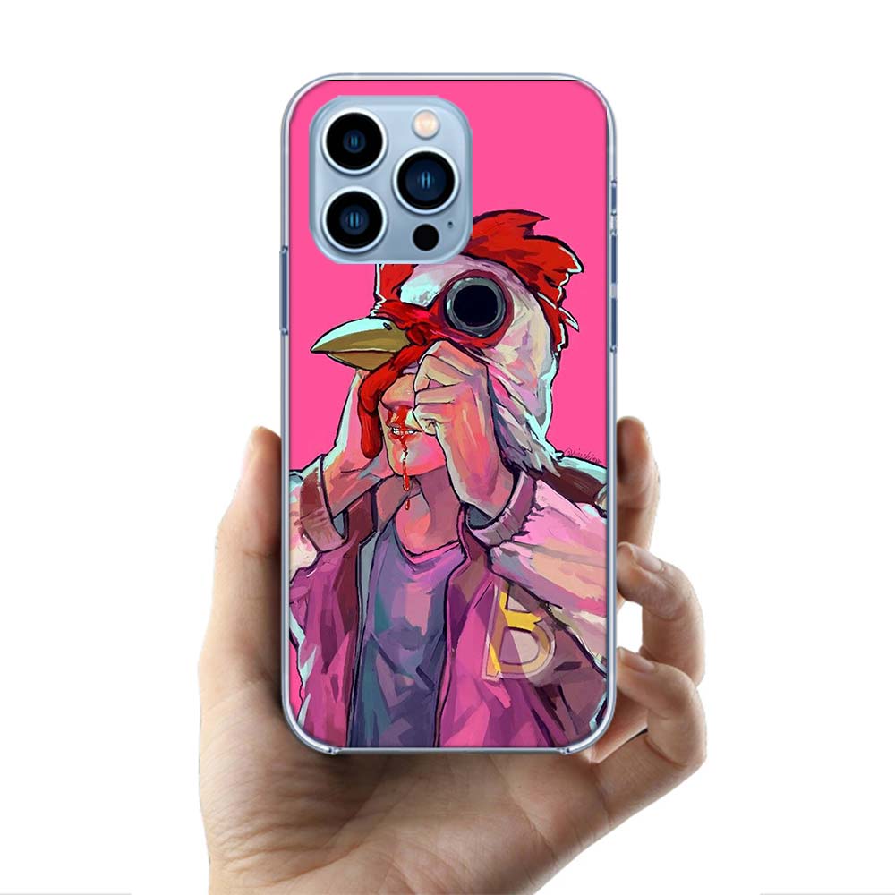 Game Hotline Miami Cases Phone Case For Iphone 17E 16E 17 Air 16 Pro Max 15 Pro 14 Plus 11 13 12 Mini Cover Cases Compatible wit