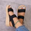 New Roman EVA Thick-Soled Lightweight Women's Closed-Toe Outdoor Sandals for Students - Height-Increasing and Comfortable