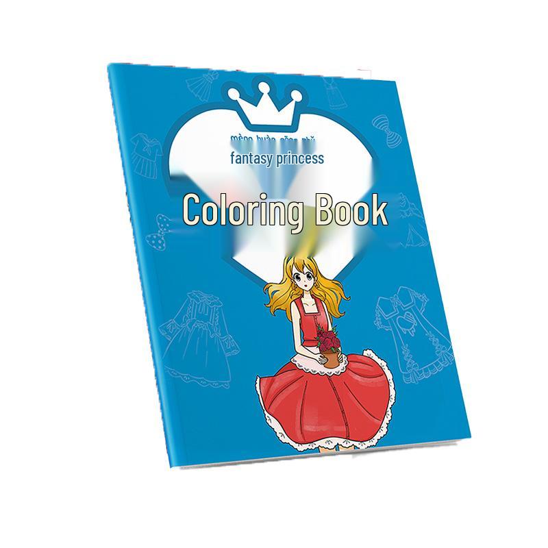 Книга-раскраска и рисования для детского сада для возраста 2-6 лет: Детская книжка-раскраска для обучения рисованию и раскрашиванию