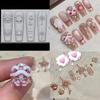 {HBA17} Chinese New Year Lovely Lion Dance Nail Mold 3D Carving Cute Bear Silicone Nail Art Template DIY Manicure Decorations