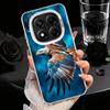 Крутой Мягкий Чехол для Телефона с Белоголовым Орлом для Samsung Galaxy S24 S25 FE S26 Edge S23 Ultra S22 Plus S21 + Ударопрочная Защитная Крышка Задняя Панель