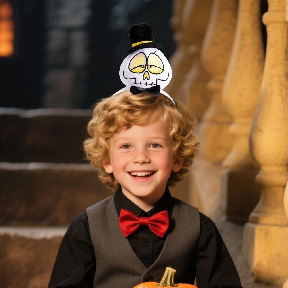 Pumpkin Halloween Headband Skeleton Catoon Hairband Personality Halloween Hair Hoop Girls/Children