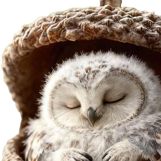 Лесные животные Желудь Подвесные украшения Акриловый декор для рождественской елки с дизайном Белки Кролика Пони 2D Плоские подвески для праздничных подарков