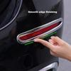 Chrome Car Rear Trunk Fog Light Frame ABS Protective Cover Trim For Mercedes Benz E Class W214 2024 2025 Exterior Accessories