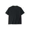 Anta Однотонная свободная повседневная футболка с круглым вырезом и коротким рукавом, мужские топы, черная 972428105-4