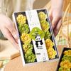Прозрачная коробка для упаковки пирожного из маша с пандой (8-счетный)